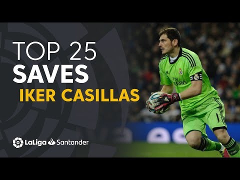 TOP 25 PARADAS Iker Casillas en LaLiga Santander