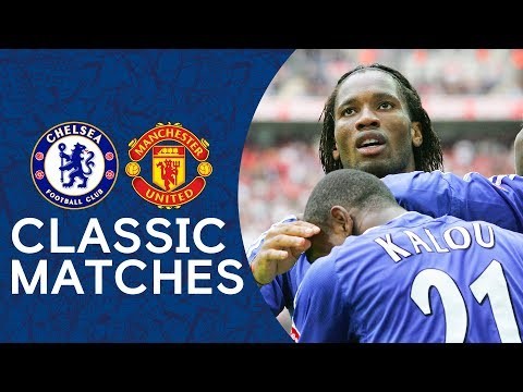 Chelsea 1-0 Man Utd | Superb Drogba Finish Ends United Hopes | Fa Cup Final 2007