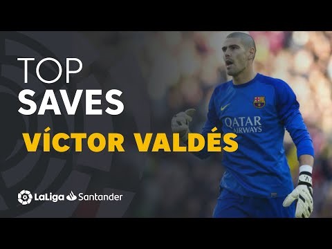 TOP 25 SAVES Víctor Valdés en LaLiga Santander