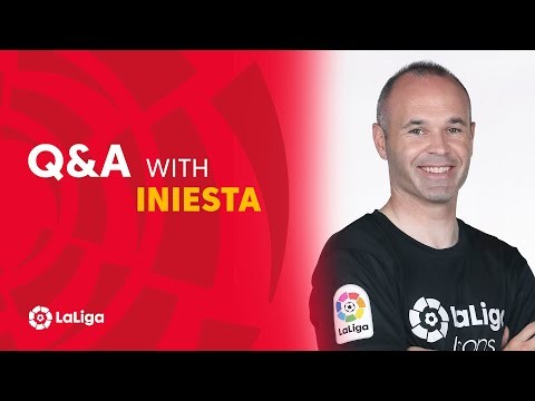 Who is Andrés Iniesta's favourite player? | Barcelona legend responds to questions from LaLiga fans!