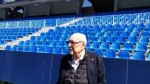 Malaga's groundskeeper, who lives at the stadium, is hopeful that soccer soon returns to his unique home