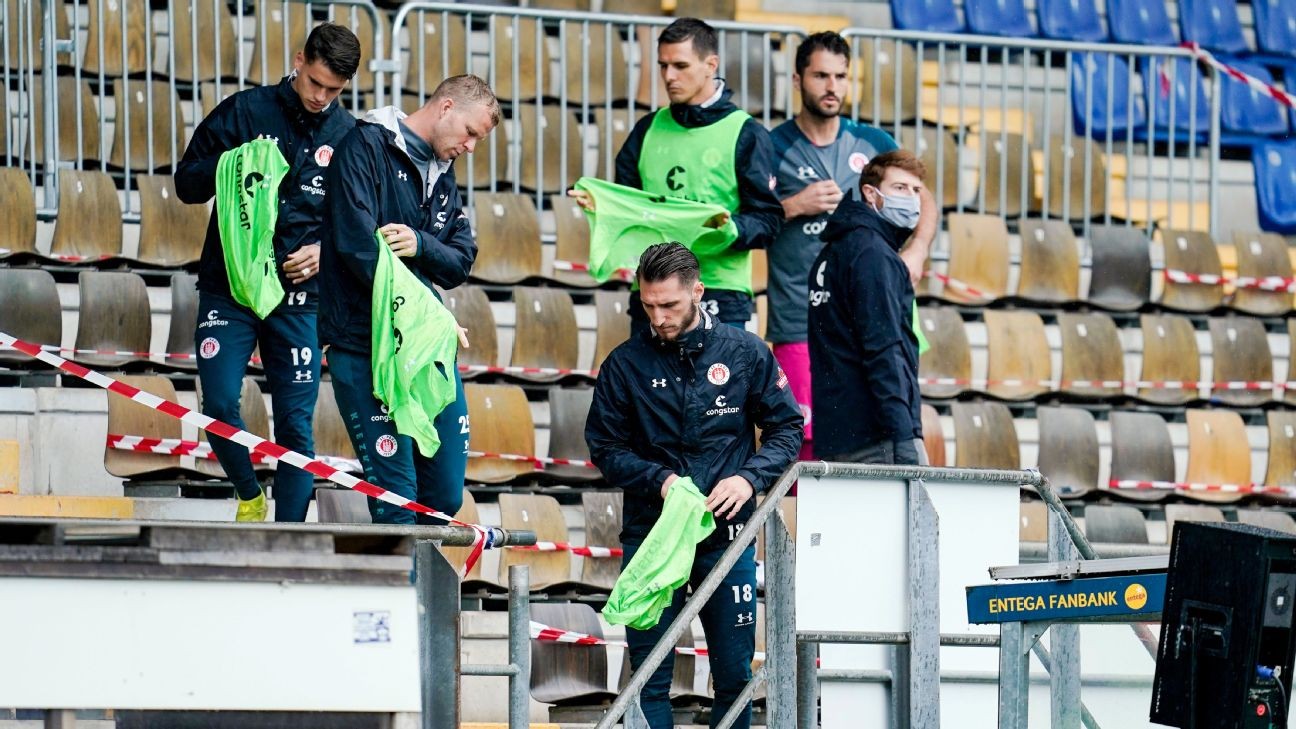 St. Pauli become first German side to make four subs at once, go on to lose 4-0