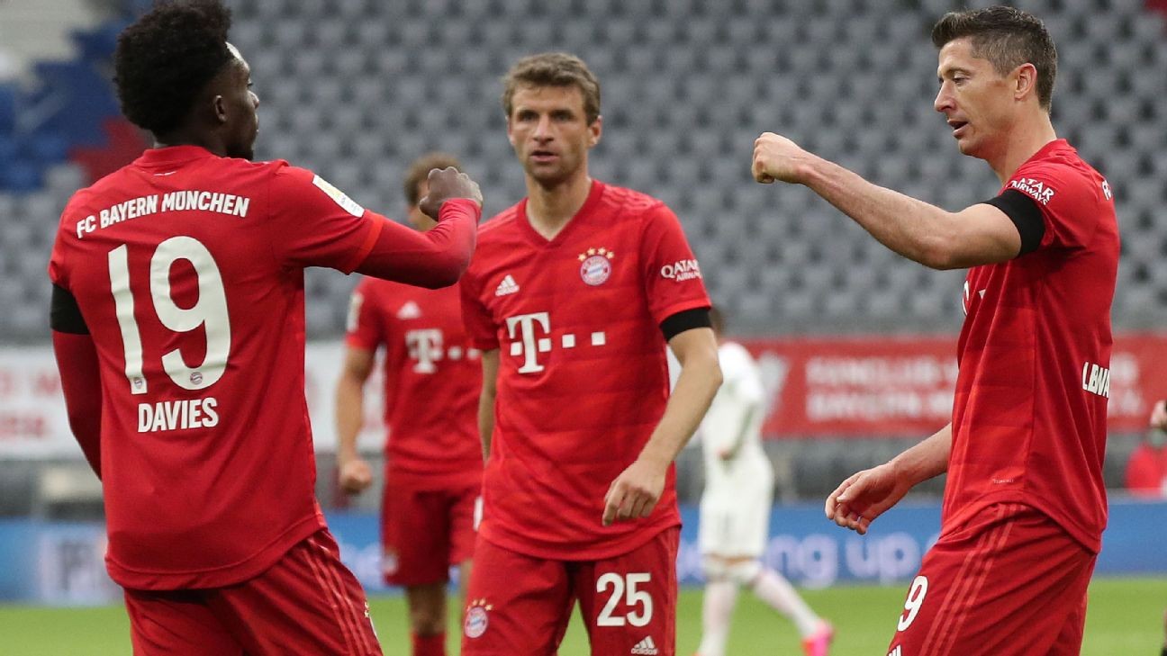 Bundesliga leaders Bayern get fright, Dortmund stay in touch and Havertz stars again