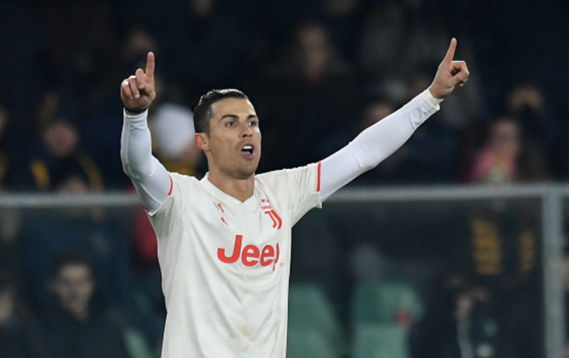 Cristiano Ronaldo back at Juventus