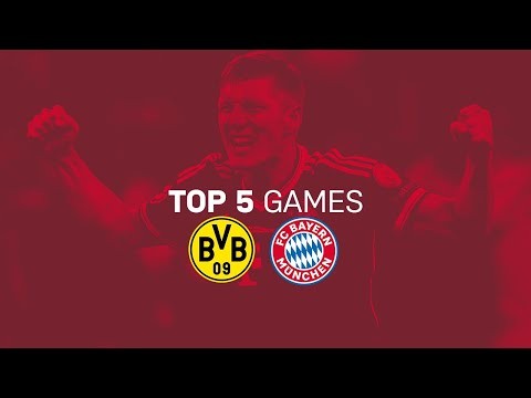 FC Bayern's Top 5 Games vs. Borussia Dortmund