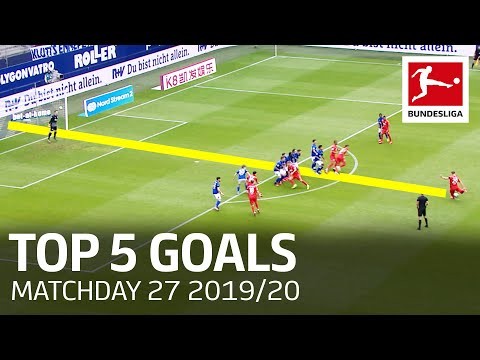 Top 5 Goals on Matchday 27 - Thuram, Goretzka, Cunha & More