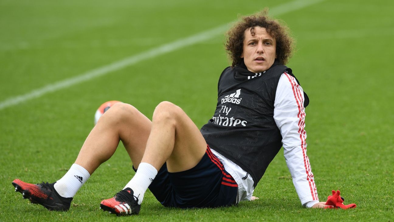 Arsenal's David Luiz future in doubt after contract extension delay - sources