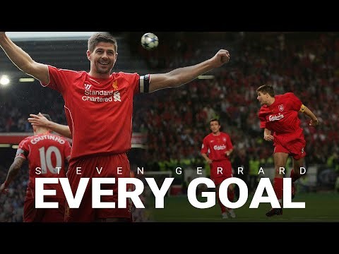 Every Steven Gerrard Goal for Liverpool | Cup Final screamers, Istanbul and more