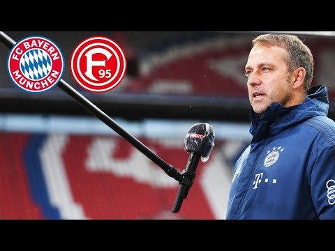 LIVE ? Pressekonferenz mit Hansi Flick nach dem Spiel des FC Bayern München gegen Fortuna Düsseldorf