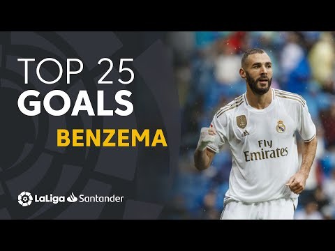 TOP 25 GOALS Karim Benzema en LaLiga Santander