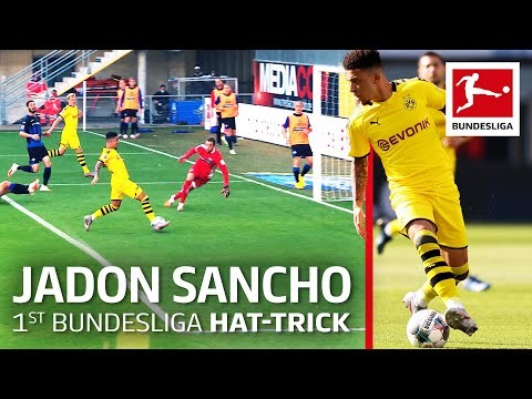 Sancho's First Bundesliga Hat-Trick - Record Stats in 2019/20