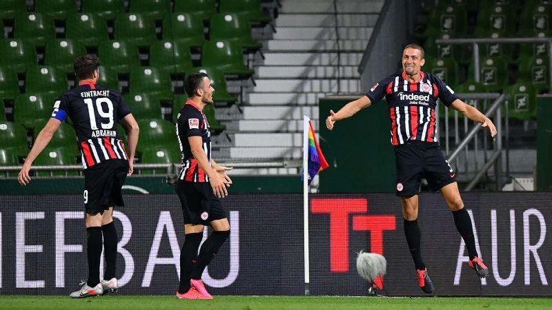 Ilsanker brace for Eintracht keeps Bremen in drop zone