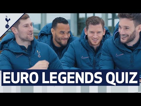 EURO LEGENDS QUIZ | Hugo Lloris & Jan Vertonghen v Michel Vorm & Ben Davies