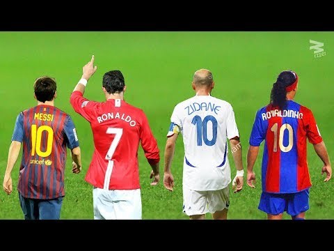 Ronaldo Messi Zidane Ronaldinho - 20 Legendary Goals