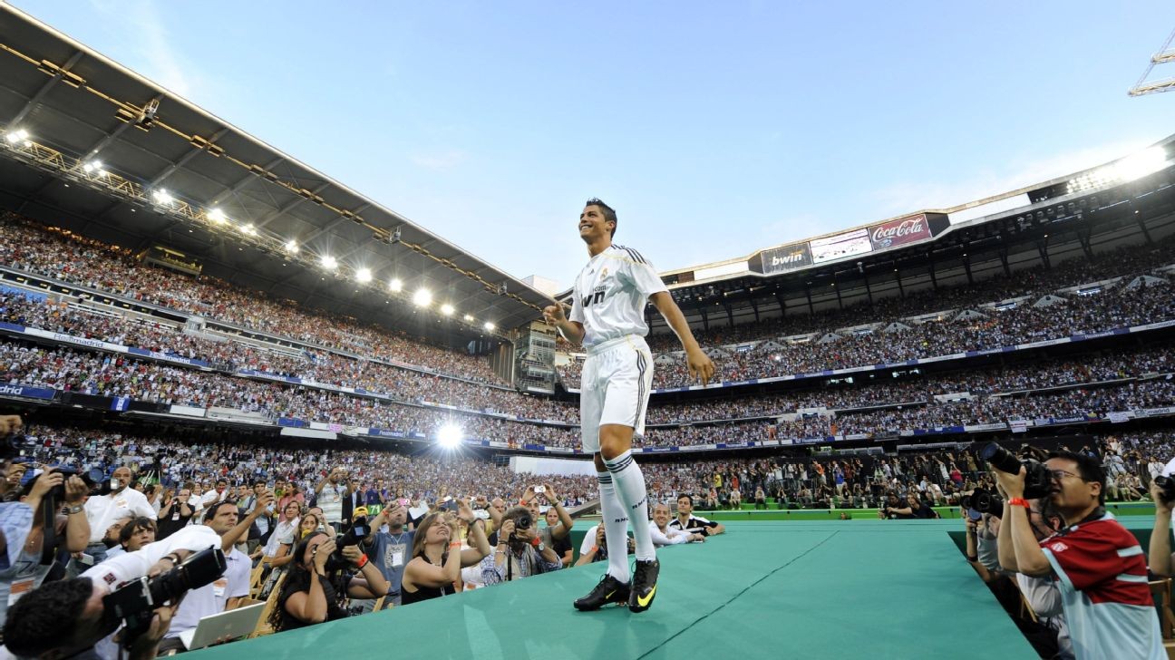 Transfer statement signings: Robinho, Cristiano Ronaldo and Shearer among top 10
