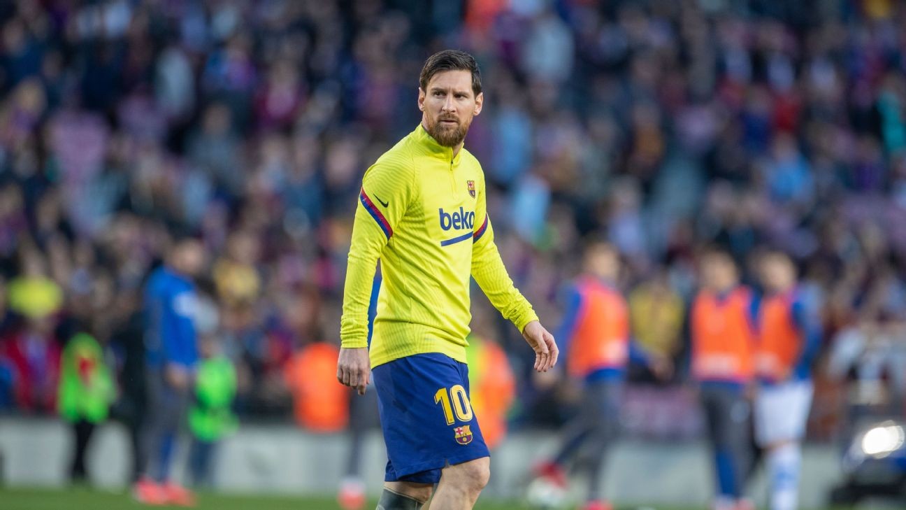 Barcelona's Messi will be fit for La Liga restart - coach Setien