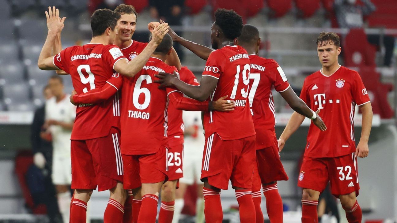 Bayern down Frankfurt to reach German Cup final