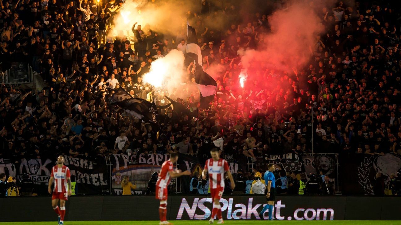 25K fans pack venue for Belgrade derby
