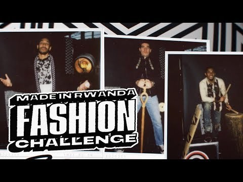 Aubameyang, Bellerin and Nelson take on the Made in Rwanda fashion challenge | Visit Rwanda