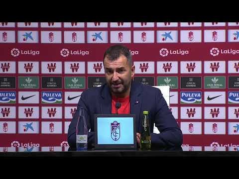 Rueda de prensa Granada CF vs Getafe CF