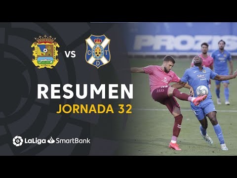 Resumen de CF Fuenlabrada vs CD Tenerife (1-0)