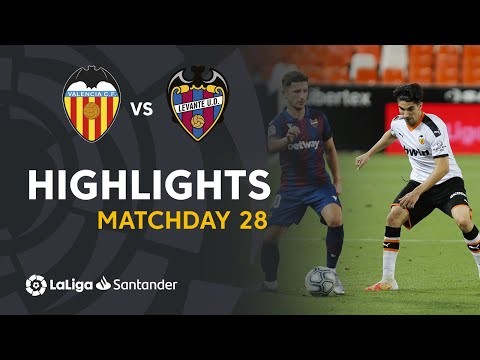 Highlights Valencia CF vs Levante UD (1-1)