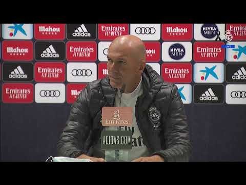 LIVE: Zidane's pre-Éibar press conference.