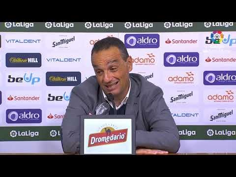 Rueda de prensa de José Luis Oltra tras el Real Racing Club vs CD Lugo (1-2)