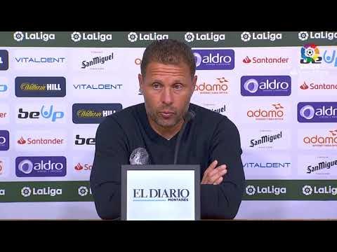 Rueda de prensa de Curro Torres tras el Real Racing Club vs CD Lugo (1-2)