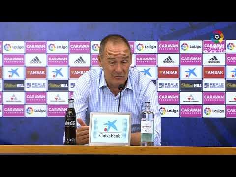 Rueda de prensa de Víctor Fernández tras el Real Zaragoza vs AD Alcorcón (1-3)