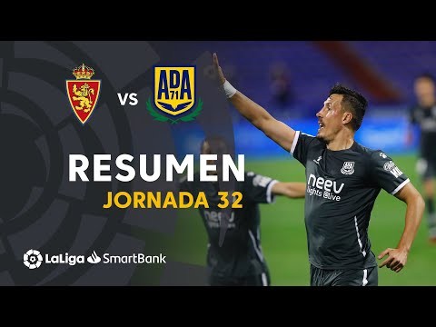 Resumen de Real Zaragoza vs AD Alcorcón (1-3)