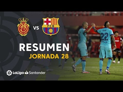 Resumen de RCD Mallorca vs FC Barcelona (0-4)