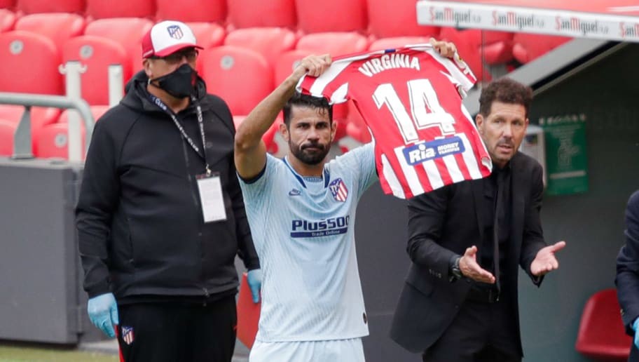 Diego Costa Touching Goal Dedication to Atleti Femenino Star Recovering From Brain Tumour