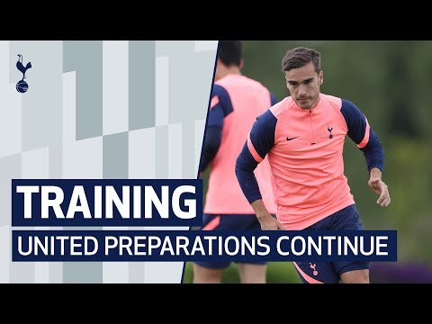 TRAINING | SPURS PREPARE FOR MAN UNITED IN NEW TRAINING WEAR