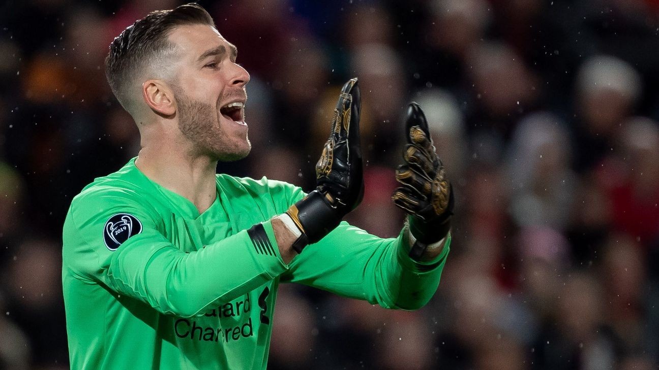 Liverpool's Adrian: We want to top City's 100-pt. tally