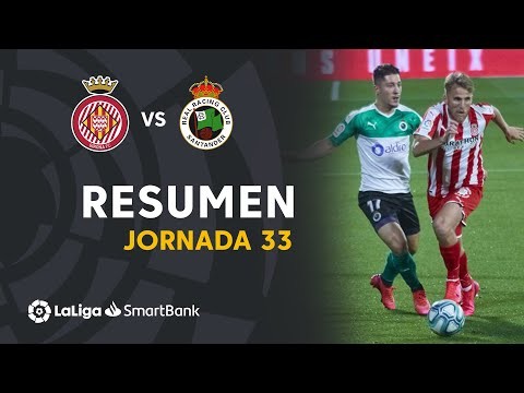 Resumen de Girona FC vs Real Racing Club (0-0)