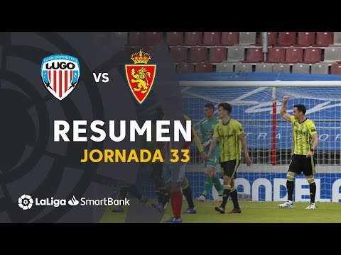 Resumen de CD Lugo vs Real Zaragoza (1-3)