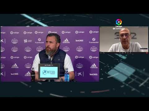 Rueda de prensa Real Valladolid CF vs RC Celta