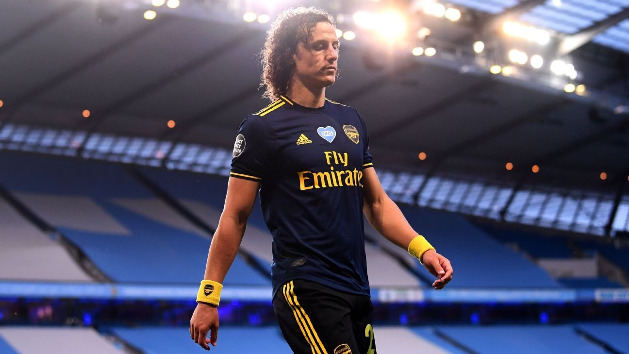 Luiz 1/10 in Arsenal's nightmare at Man City