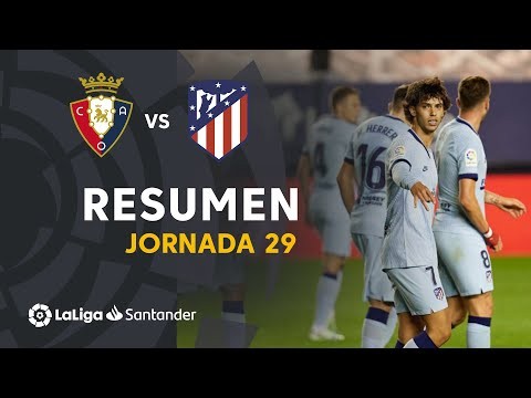 Resumen de CA Osasuna vs Atlético de Madrid (0-5)