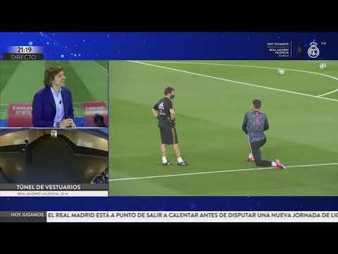 ? LIVE: Watch Real Madrid's warm up at the Di Stéfano ahead of Valencia match!