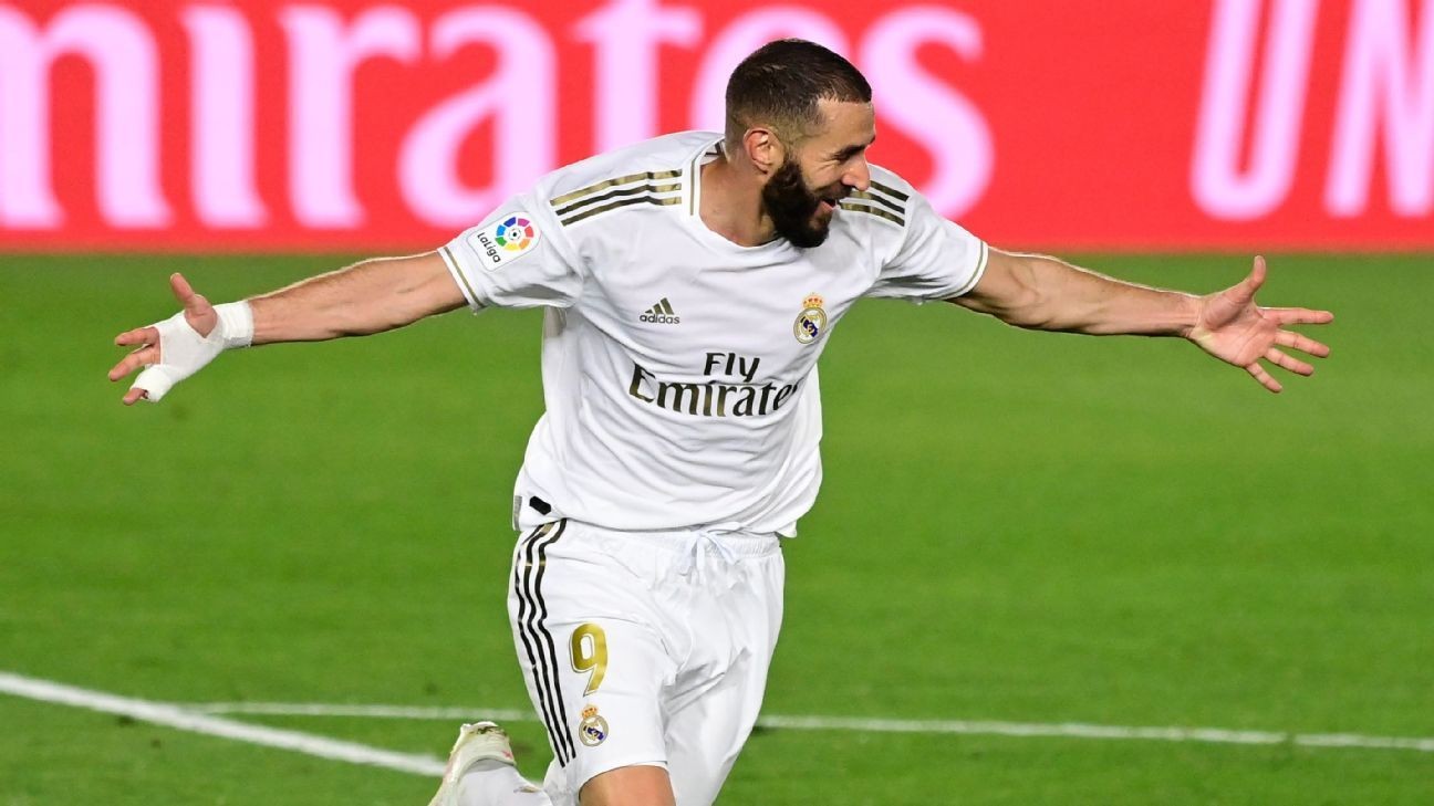 Benzema's brace earns him 9/10 as Real Madrid stroll