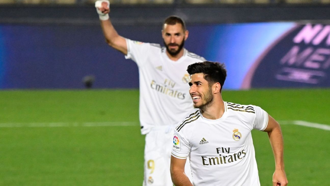 Asensio goal after 11 months out thrills Zidane