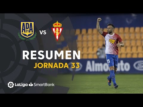 Resumen de AD Alcorcón vs Real Sporting (0-2)