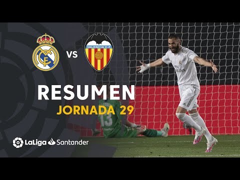 Resumen de Real Madrid vs Valencia CF (3-0)
