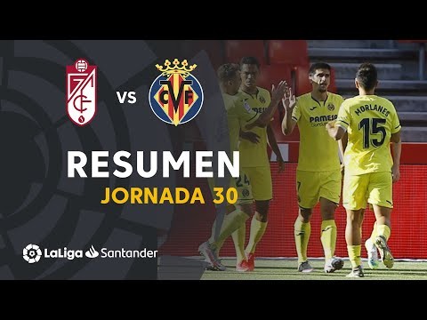 Resumen de Granada CF vs Villarreal CF (0-1)