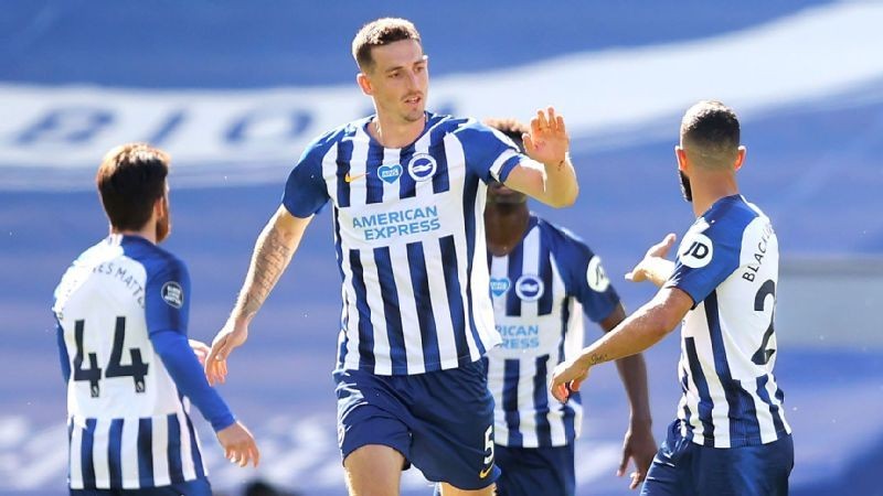 Brighton stun Arsenal with stoppage-time winner