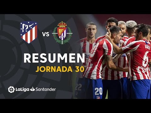 Resumen de Atlético de Madrid vs Real Valladolid