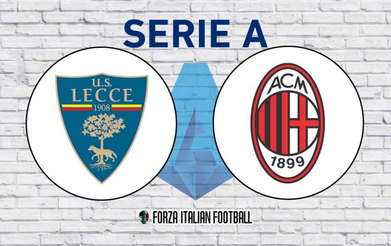 Serie A LIVE: Lecce v AC Milan