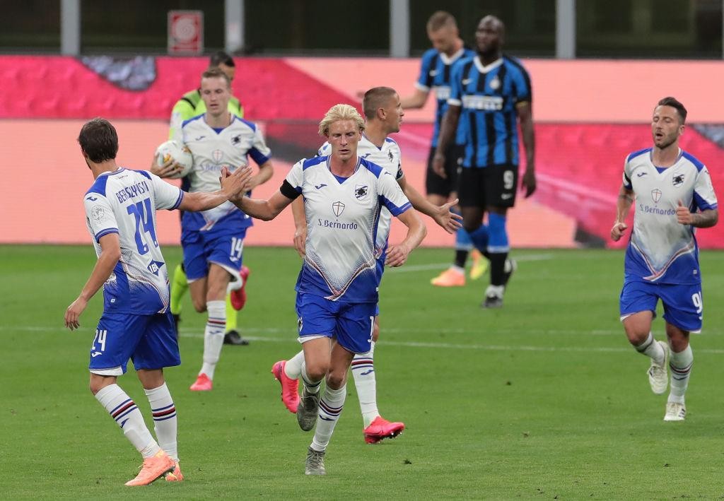 SAMPDORIA: GROUP WORK AS TRAINING RESUMES AHEAD OF ROMA TRIP